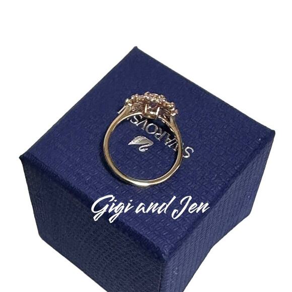 Swarovski Sunshine ring Sun, Pink, Rose gold-tone plated 50 / 5 - Picture 2 of 8